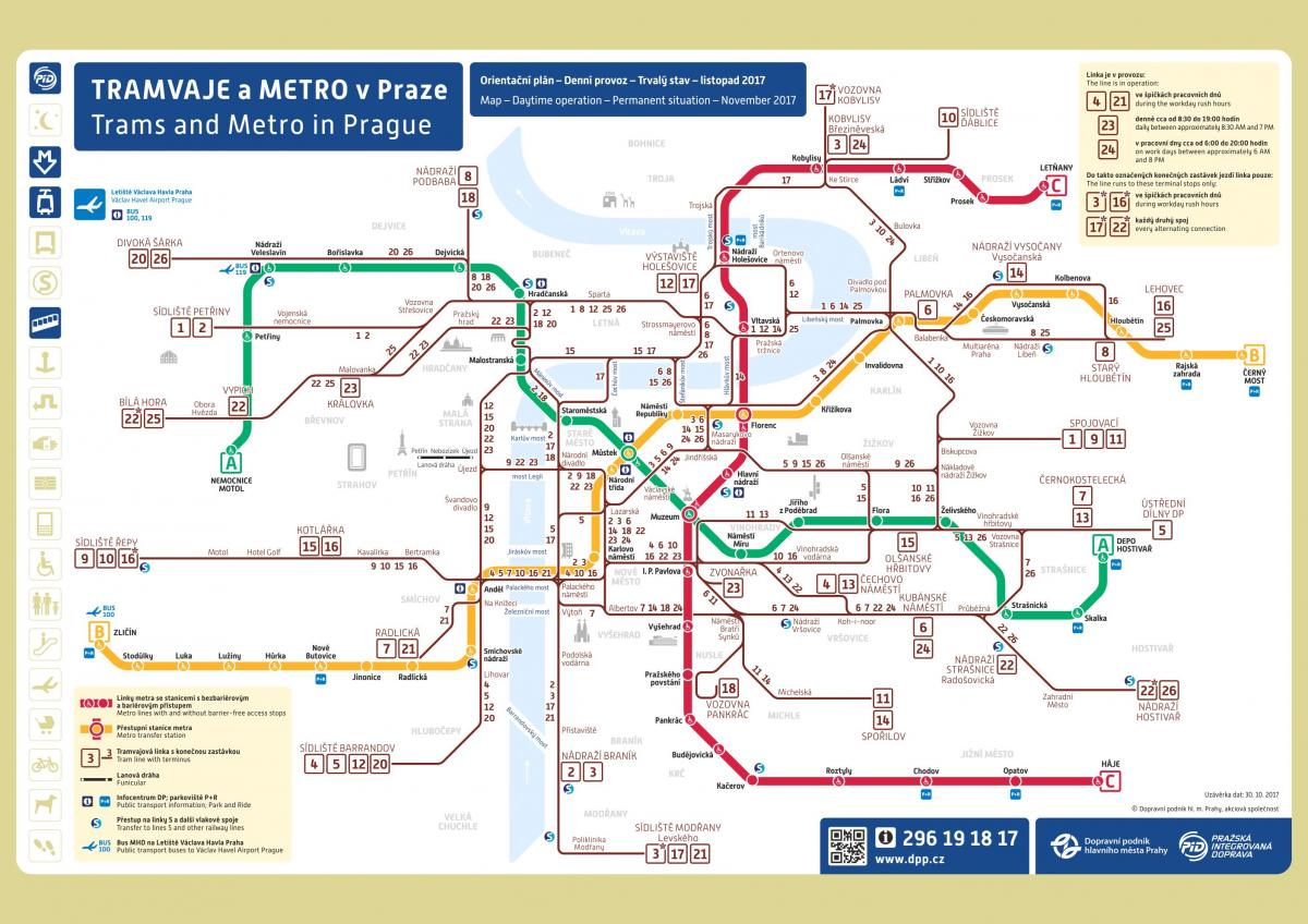 Zamek tramwaj i metro mapa