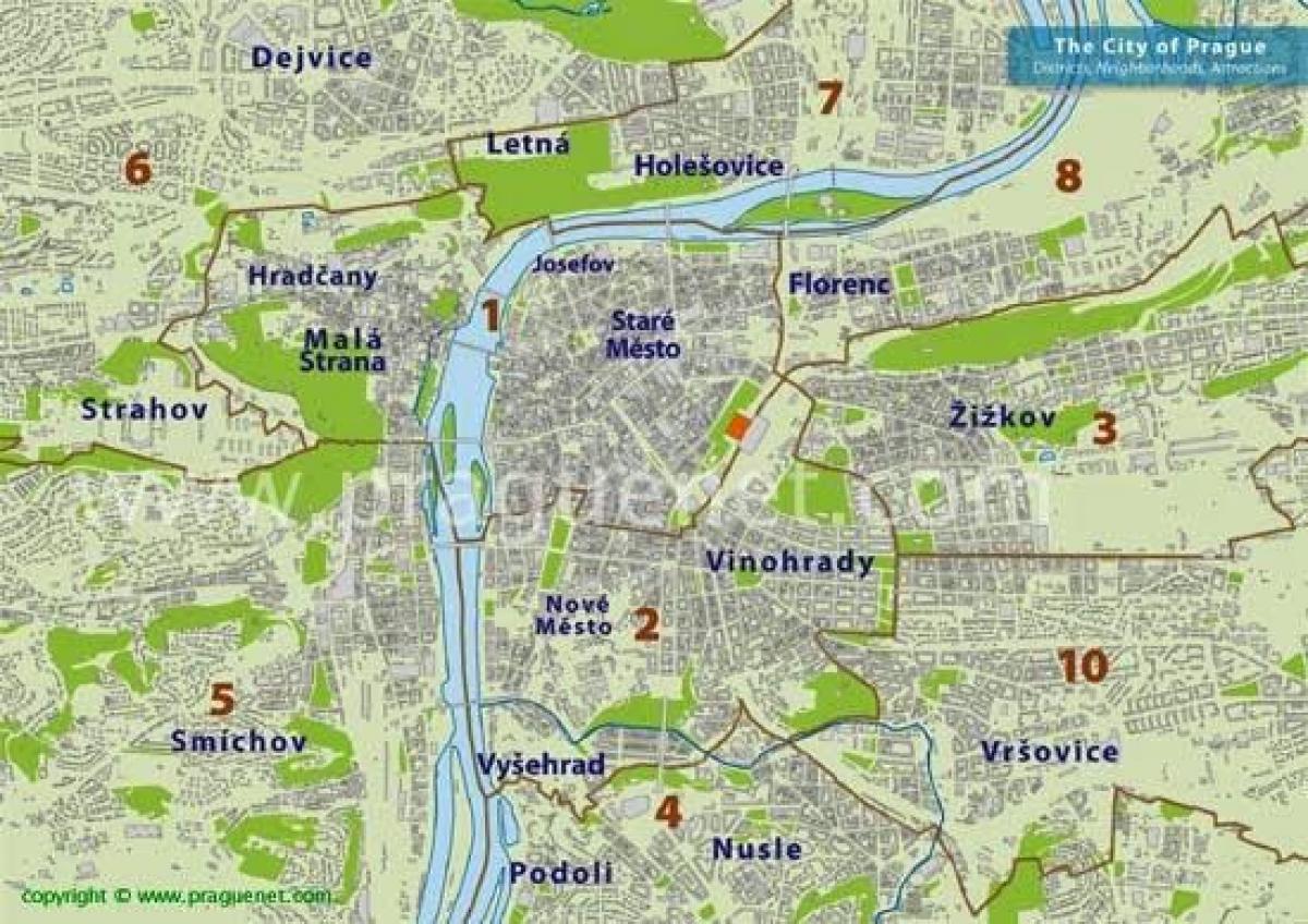 Praga mapie