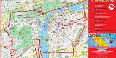 Praga wycieczki autobusowe, mapa
